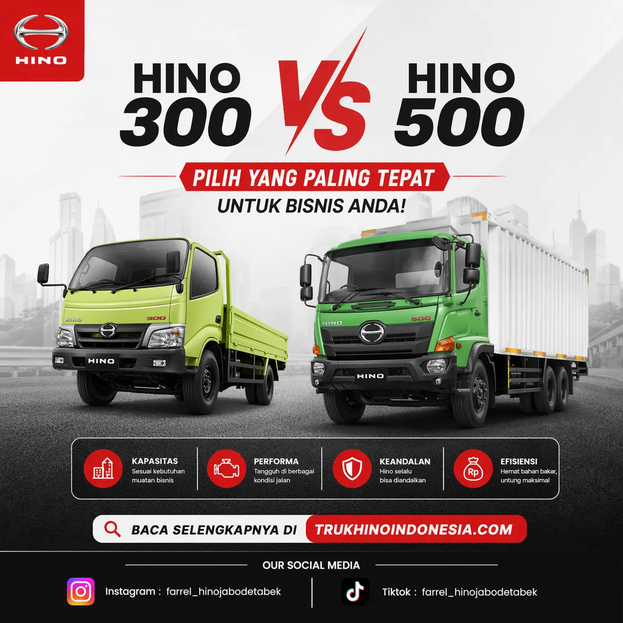 Harga Truk Hino 300 Terbaru 2026 Lengkap