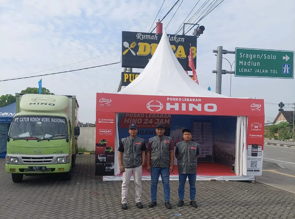 Hino Siagakan Posko Lebaran 2026 untuk Dukung Operasional Truk dan Bus